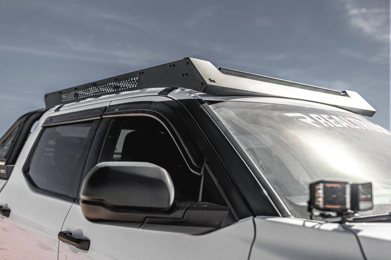 Go Rhino 5933180T 22-23 Toyota Tundra CrewMax Ceros Low Profile Roof Rack - Tex. Blk