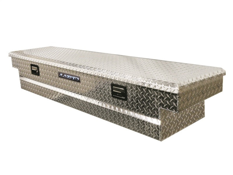 LUND 9300T Lund Universal Aluminum Single Lid Cross Bed Box - Brite