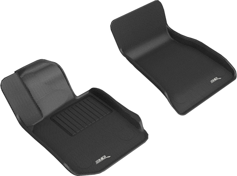 3D MAXpider L1BM10311509 2019-2020 BMW 3 Series (G20) Kagu 1st Row Floormat - Black