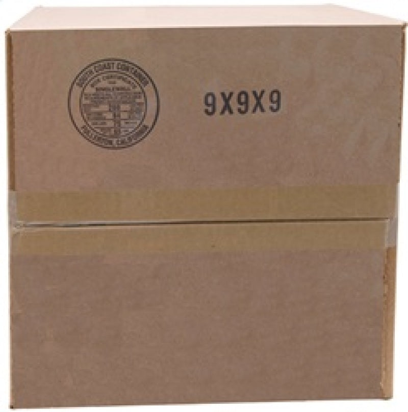 K&N Engineering RU-5177HBK K&N Universal Rubber Filter-Round Tapered 6in Flange ID x 9in Base OD x 6.625in Top OD x 7.5in H