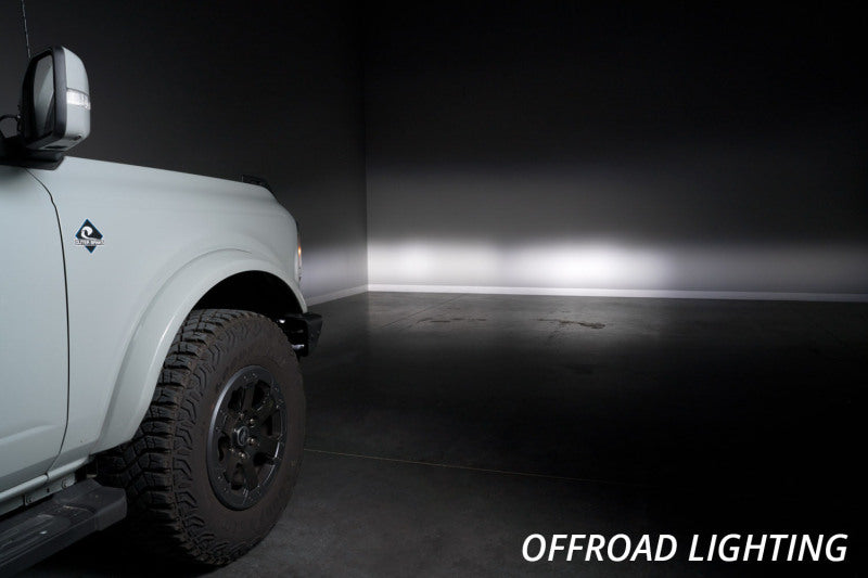 Diode Dynamics DD7182 21-Up Ford Bronco Stage Series Fog Pocket Kit - White Max