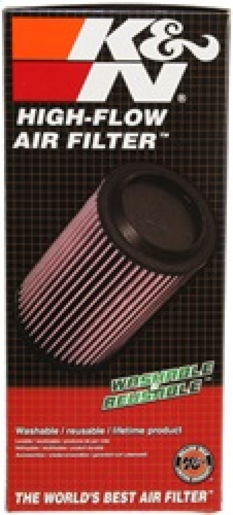K&N Engineering E-1946 K&N Replacement Air Filter FORD P/U V8-7.3L T/D, 1995-97