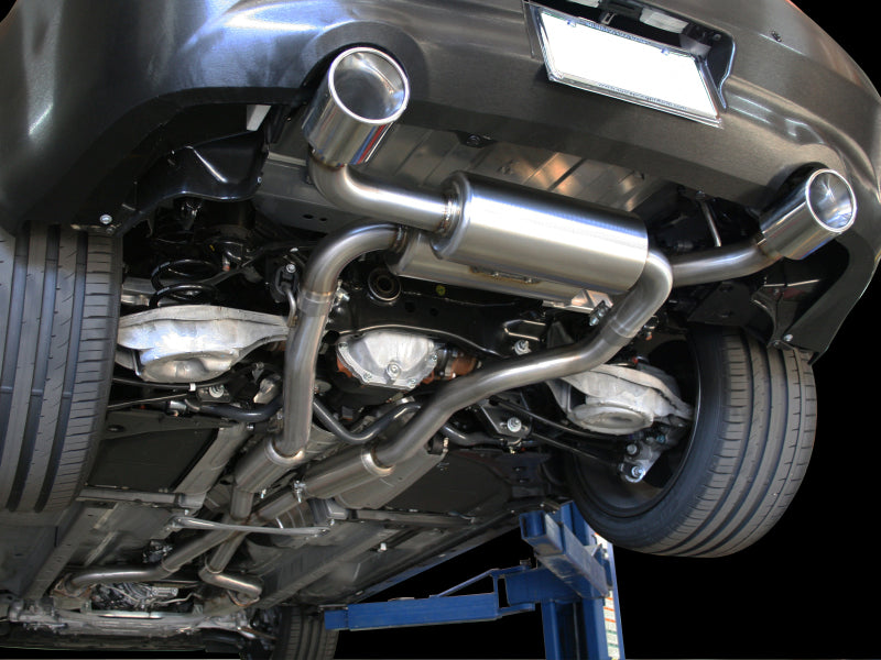 aFe 49-36103-P Takeda 2-1/2in 304SS Cat-Back Exhaust Infiniti G37 08-13/Q60 14-15 V6-3.7 w/ Polished Tips