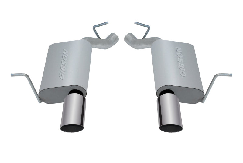 Gibson 17407 11-18 Jeep Grand Cherokee Laredo 3.6L 2.25in Axle-Back Dual Exhaust - Aluminized