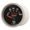 AutoMeter AM Chevy Black Gauges - 3627-00406