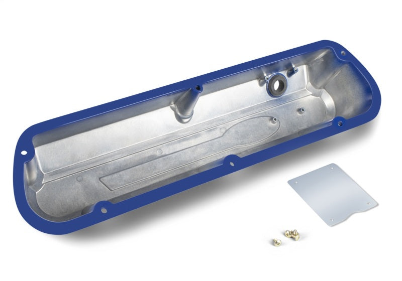 Ford Racing 302-136 289-351 Slant Edge Blue Valve Cover