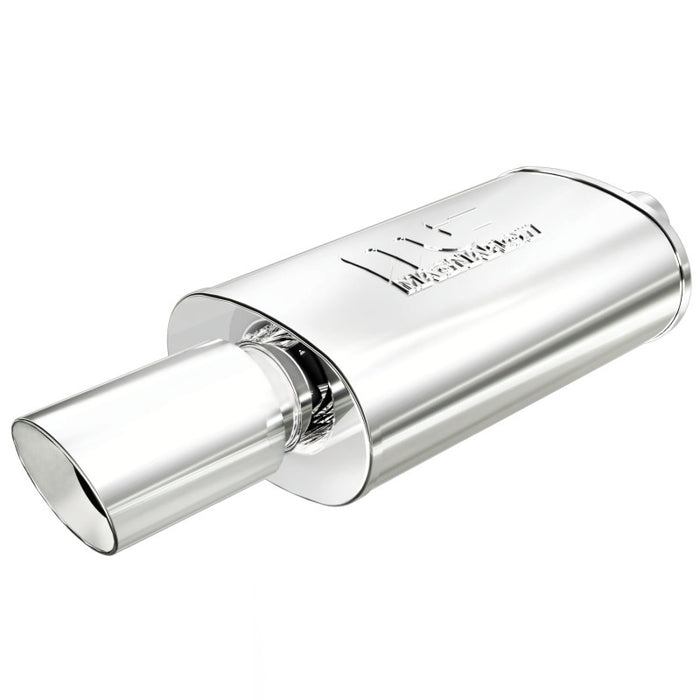 Magnaflow 14829 MagnaFlow Muffler W/Tip Mag SS 14X5X8 2.25/4.