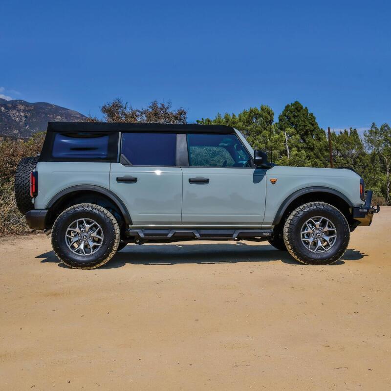 Westin 56-14195 /HDX 2021+ Ford Bronco Drop Nerf Step Bars - Textured Black