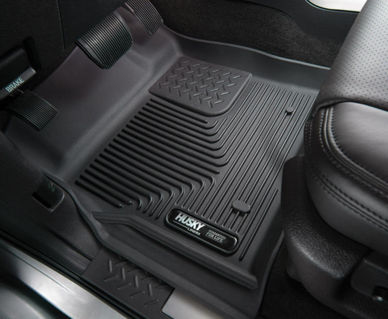 Husky Liners 53321 12-13 F-250/F-350/F-450 Super Duty X-Act Contour Black Front Floor Liners