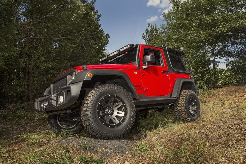 Rugged Ridge 11504.17 XHD Rock Sliders 07-18 Jeep Wrangler JK 2 Door