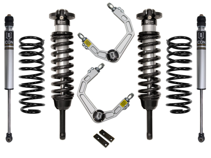 ICON K53052 03-09 Toyota 4Runner/FJ 0-3.5in Stage 2 Suspension System w/Billet Uca