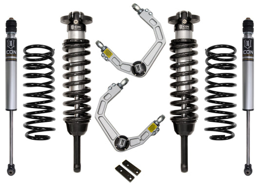 ICON K53052 03-09 Toyota 4Runner/FJ 0-3.5in Stage 2 Suspension System w/Billet Uca