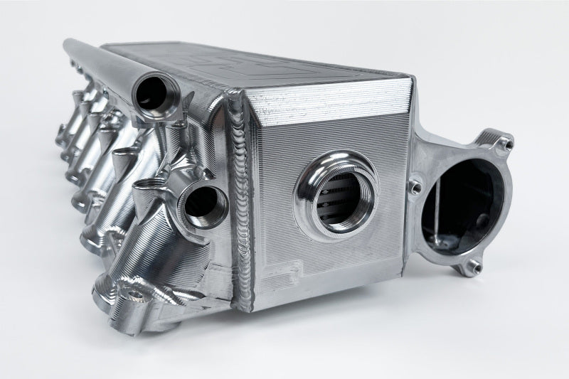 CSF 8400 Gen 2 B58 Race X Charge-Air-Cooler Manifold - Raw Billet Aluminum Finish