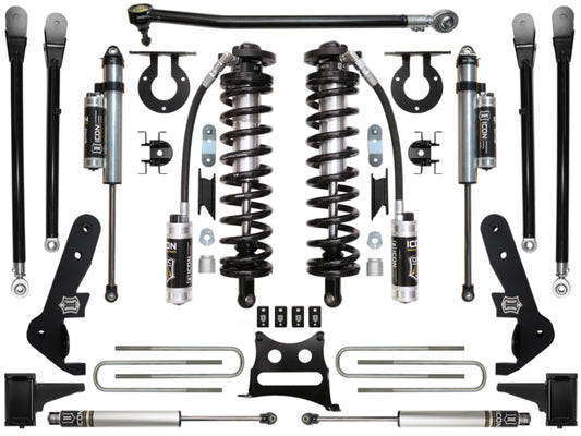 ICON K63155 2017+ Ford F-250/F-350 4-5.5in Stage 5 Coilover Conversion System