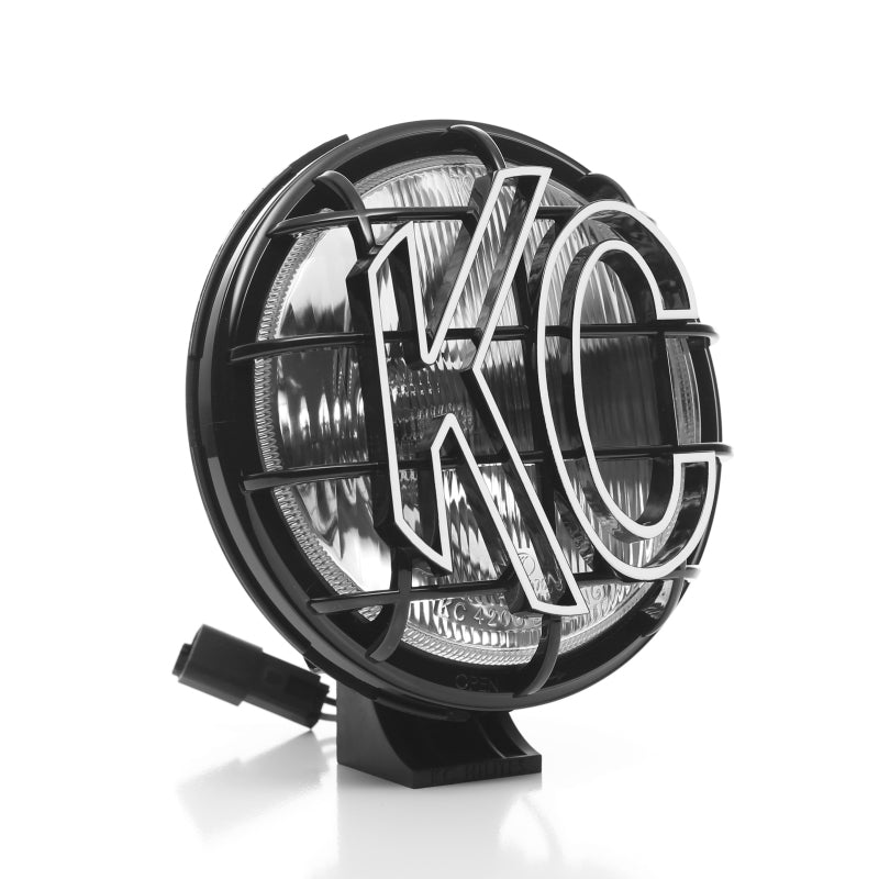 KC HiLiTES 151 Apollo Pro 6in. Halogen Light 100w Spread Beam (Pair Pack System) - Black