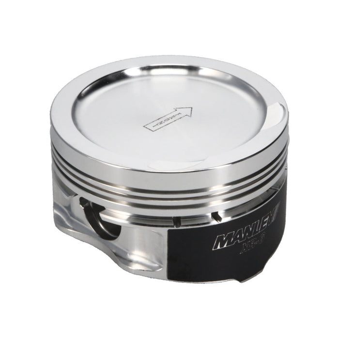 Manley Performance 638005C-4 Manley Nissan (SR20DE/DET) 86.5mm +.5mm Oversized Bore 9.0:1 Dish Piston Set with Ring
