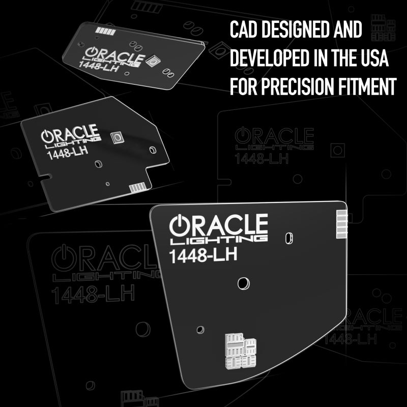 ORACLE Lighting 1448-335 Oracle 19-21 RAM 1500 Projector LED Headlight DRL Kit - RGBW+A w/ BC1 Controller SEE WARRANTY