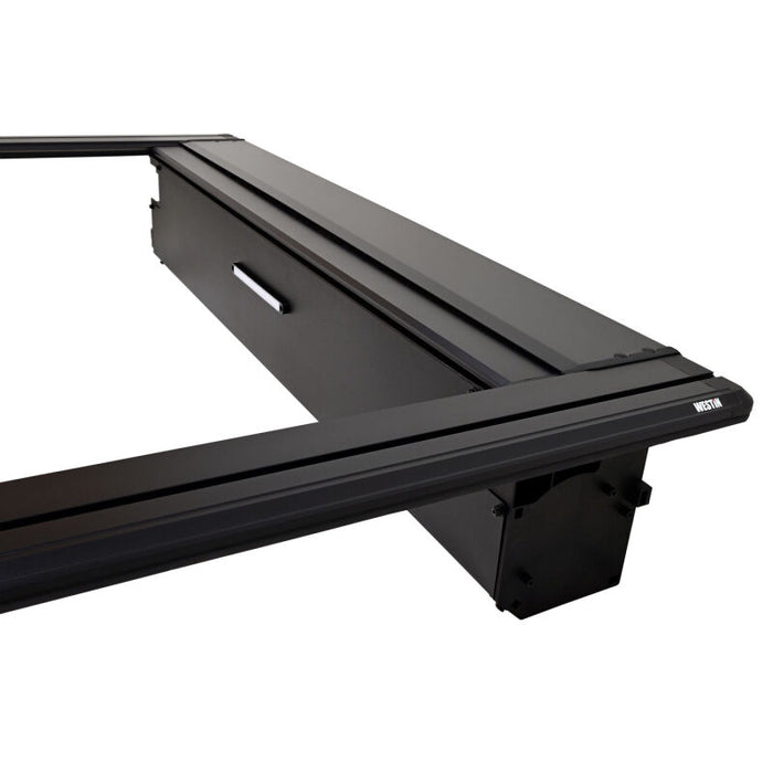 Westin 19-50285 22-26 Toyota Tundra 5ft 5in. (66in.) Bed Electric Retractable Tonneau Cover - Black