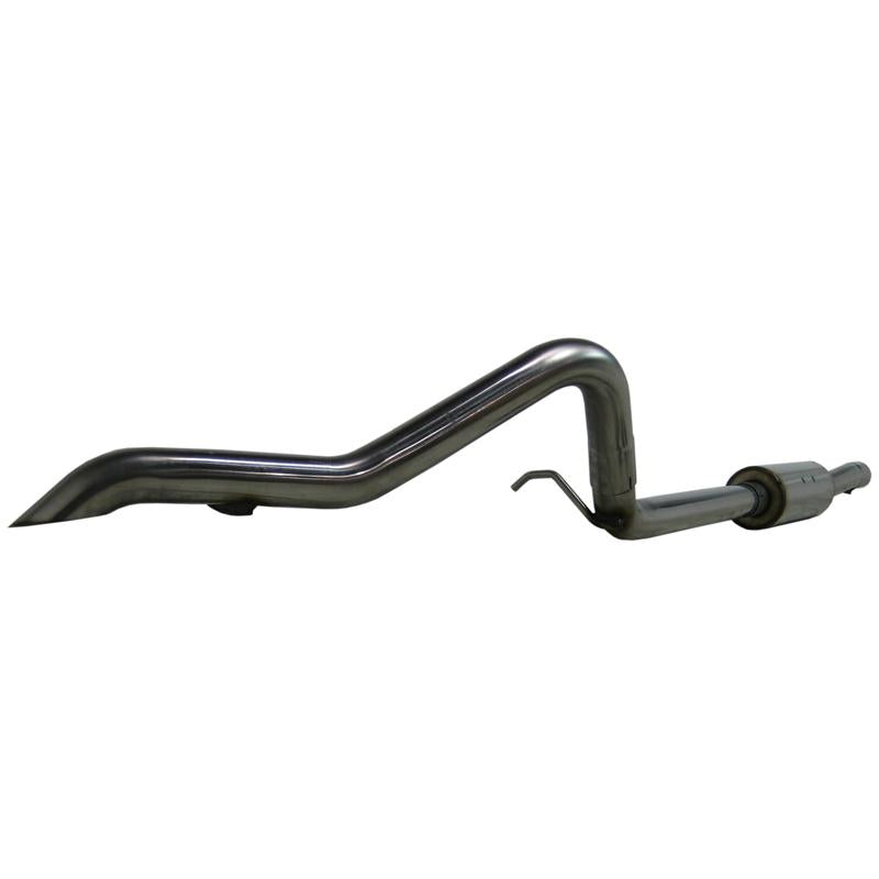 MBRP S5514409 2007-2009 Jeep Wrangler (JK) 3.8L V6 4 dr Off-Road Tail Pipe Muffler before Axle