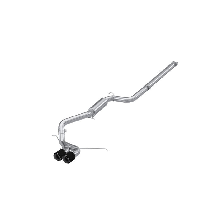 MBRP S42013CF 13-18 Ford Focus ST 2.0L EcoBoost SS 3in Cat-Back Dual Outlet w/ Carbon Fiber Tips - T304
