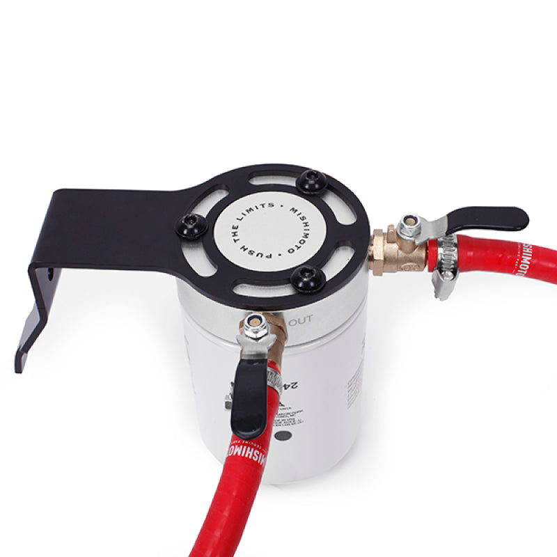 Mishimoto MMCFK-F2D-03RD 03-07 Ford 6.0L Powerstroke Coolant Filtration Kit - Red