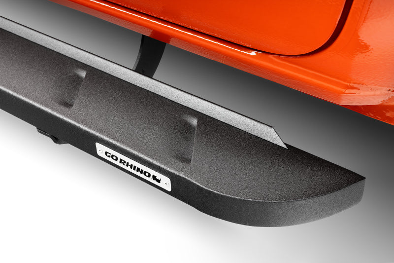 Go Rhino 630087SPC RB10 Slim Running Boards - Universal 87in. - Tex. Blk