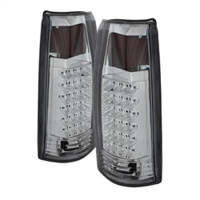 SPYDER 9022432 xTune Yukon Denali 99-00 LED Tail Lights Chrome ALT-JH-CCK88-LED-C
