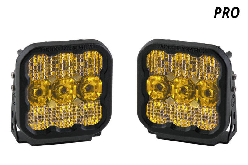 Diode Dynamics DD6778P SS5 LED Pod Pro - Yellow Combo (Pair)