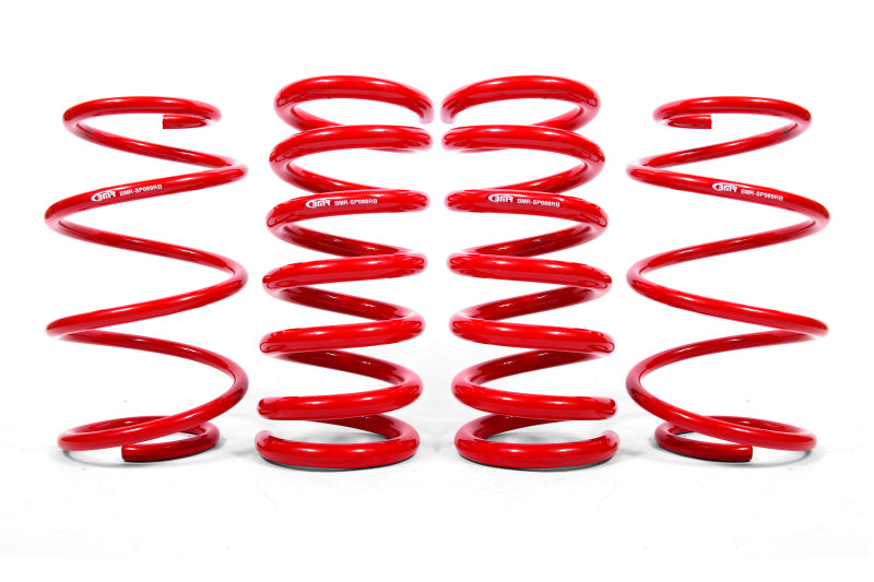 BMR Suspension SPD763R BMR 15-20 Ford Mustang S550 Lowering Spring Kit (Set Of 4) - Red