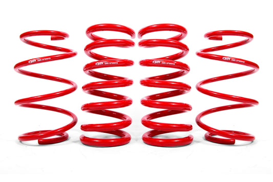 BMR Suspension SPD763R BMR 15-20 Ford Mustang S550 Lowering Spring Kit (Set Of 4) - Red