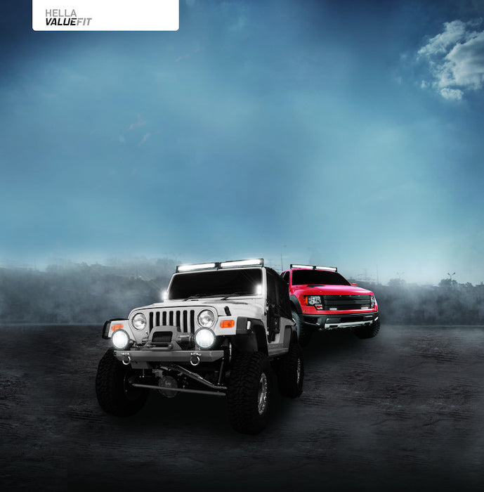 Hella 357208101 Value Fit Sport 22in - 120W LED Light Bar - Dual Row Combo Beam