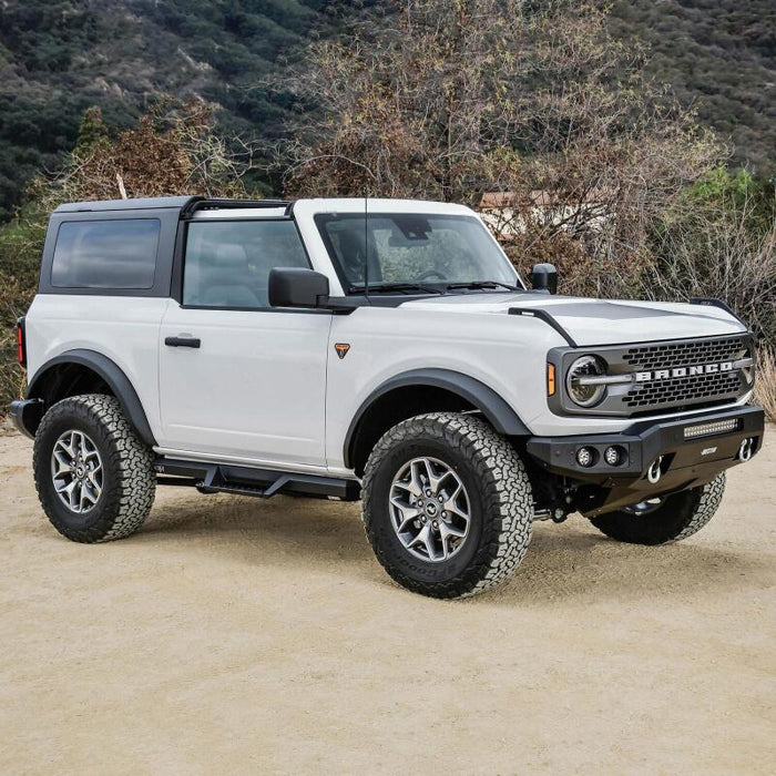 Westin 56-14185 /HDX 2021+ Ford Bronco (2-Door) Drop Nerf Step Bars - Textured Black