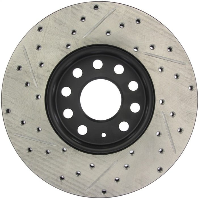 Stoptech 127.33110L StopTech Slotted & Drilled Sport Brake Rotor