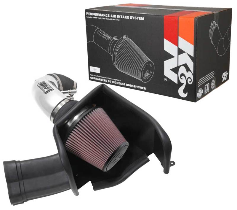 K&N Engineering 69-3540TP K&N 2018 Ford Mustang GT V8 5.0L F/I Typhoon Air Intake