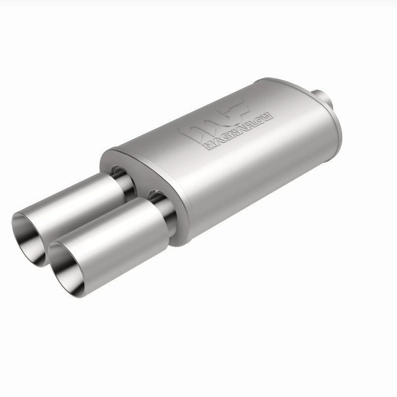 Magnaflow 14816 MagnaFlow Muffler W/Tip Mag SS 14X5X8 2.25/3.