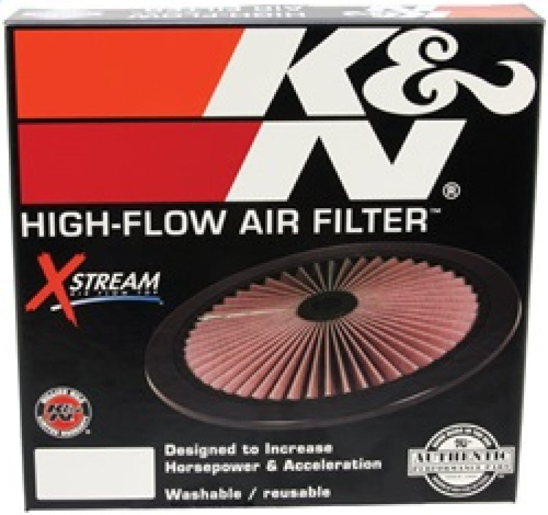 K&N Engineering 66-1101 K&N X-Stream Top Filter Only 11in - Black