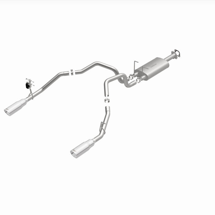 Magnaflow 19498 MagnaFlow 2019 RAM 1500 Street Series Cat-Back Exhaust Dual Rear Exit w/Polished Tips