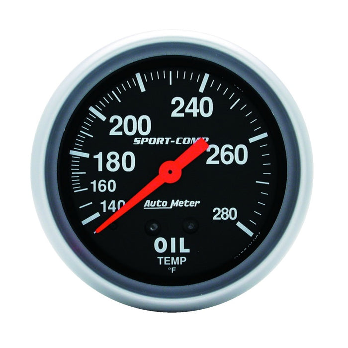 Autometer ATM3443 140-280 Oil Temp Gauge