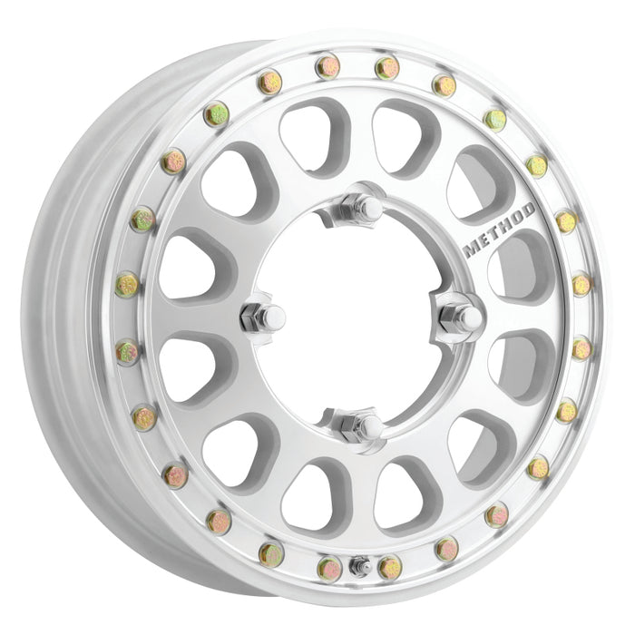 Method Wheels MR40155046346B2 Method MR401-R UTV Beadlock 15x5 / 5+0/43mm Offset / 4x156 / 127mm CB Machined - Raw Wheel