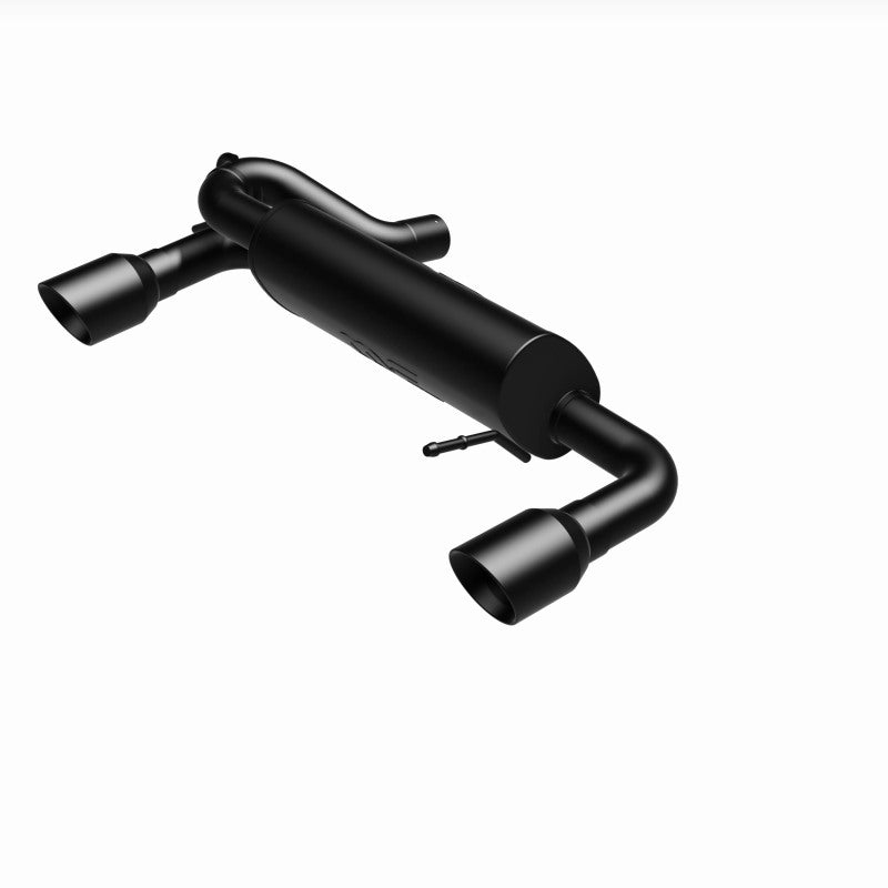 Magnaflow 19555 MagnaFlow 2021 Ford Bronco 2.3L I-4 Axle-Back Exhaust w/ Dual Split Rear Style Exit- Black Tips