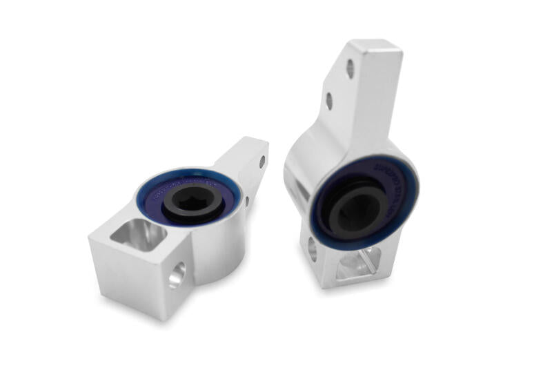 Superpro ALOY3273-80K SuperPro 2012 Volkswagen Golf R Base Front Lower Inner Anti-Lift/Caster Bushing/Bracket Assembly
