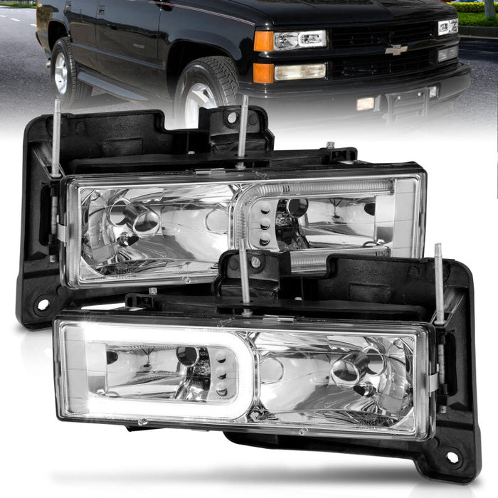ANZO 111499 ANZ Crystal Headlights