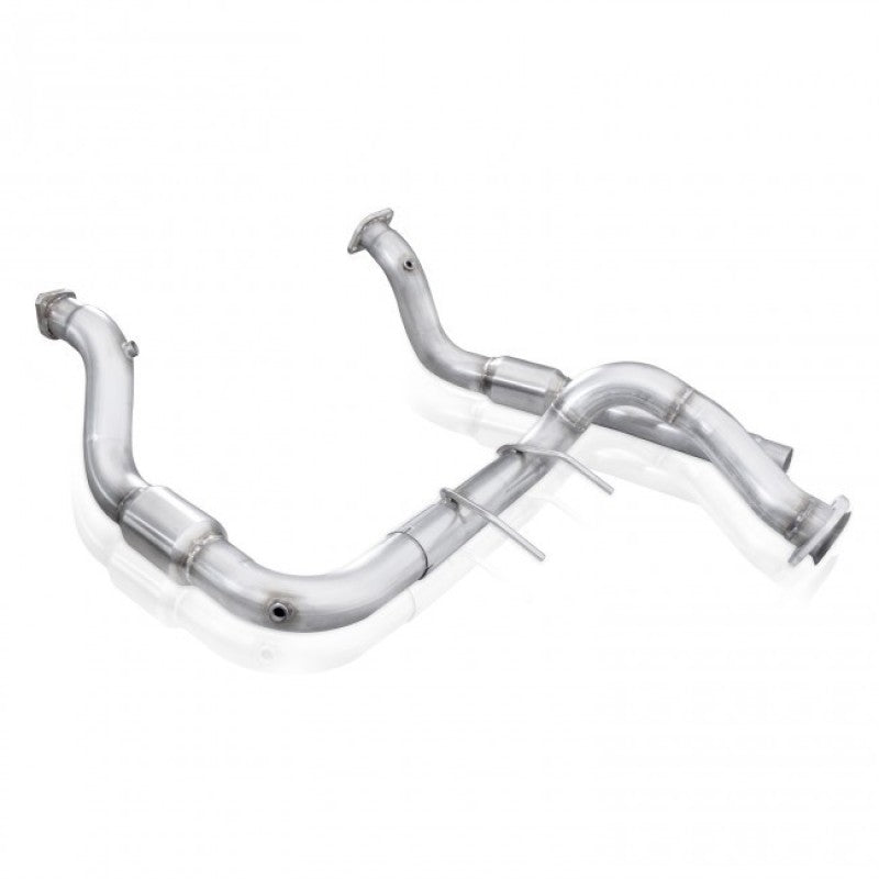 Stainless Works FTR17DPCAT 2017 F-150 Raptor 3.5L 3in Downpipe High-Flow Cats Factory Connection