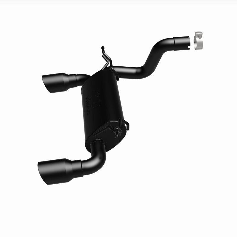 Magnaflow 19388 MagnaFlow 2018+ Jeep Wrangler 3.6L Dual Black Tip Axle-Back Exhaust