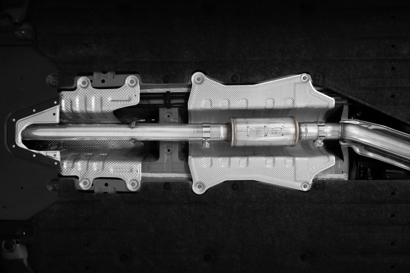 MBRP S49033CF 22-24 Honda Civic SI 1.5L T304 SS 3in Cat-Back Exhaust 2.5in Dual Split Rear w/ CF Tips