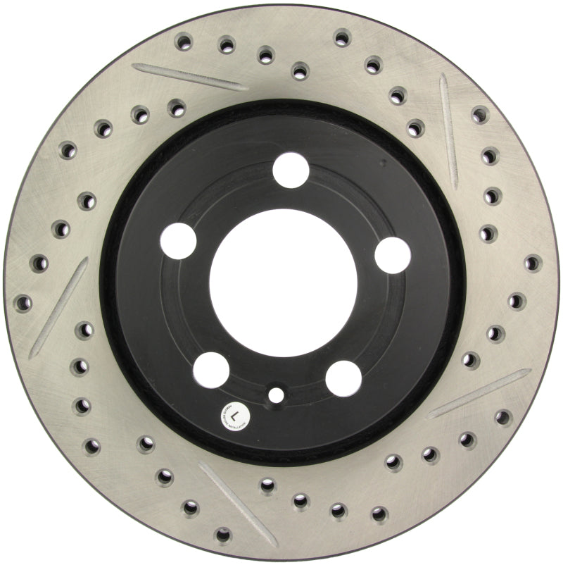 Stoptech 127.33069L StopTech Slotted & Drilled Sport Brake Rotor