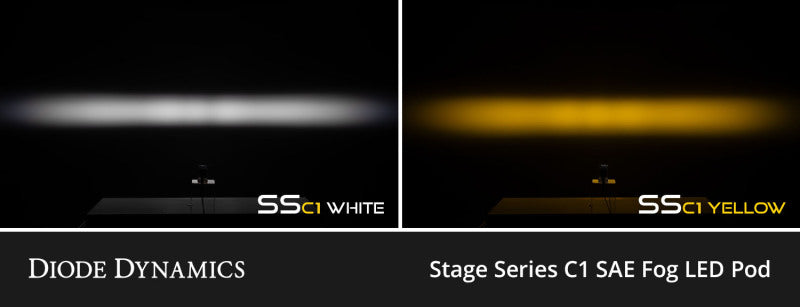 Diode Dynamics DD8290 23-24 Toyota GR Corolla SSC1 LED Fog Light Kit - Yellow SAE Fog