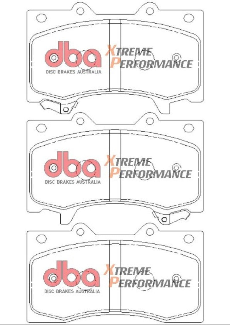DBA DB2242XP 2010+ Nissan Patrol Y62 5.6L XP Performance Front Brake Pads