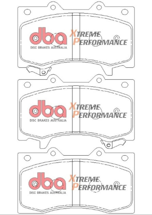 DBA DB2242XP 2010+ Nissan Patrol Y62 5.6L XP Performance Front Brake Pads