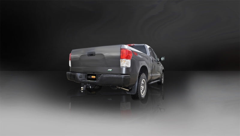 CORSA Performance 24916 Corsa 2011-2021 -14 Toyota Tundra Double Cab/Crew Max 5.7L V8 Polished Sport Cat-Back Exhaust